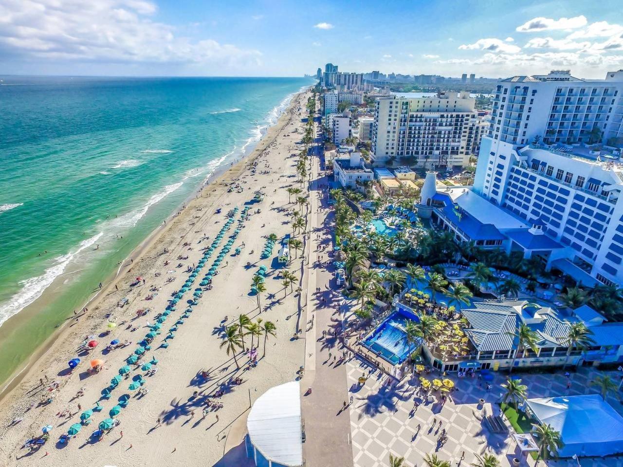 Chic 1 Bedroom W Parking Space & Walk To The Beach #6 Hollywood Exterior photo